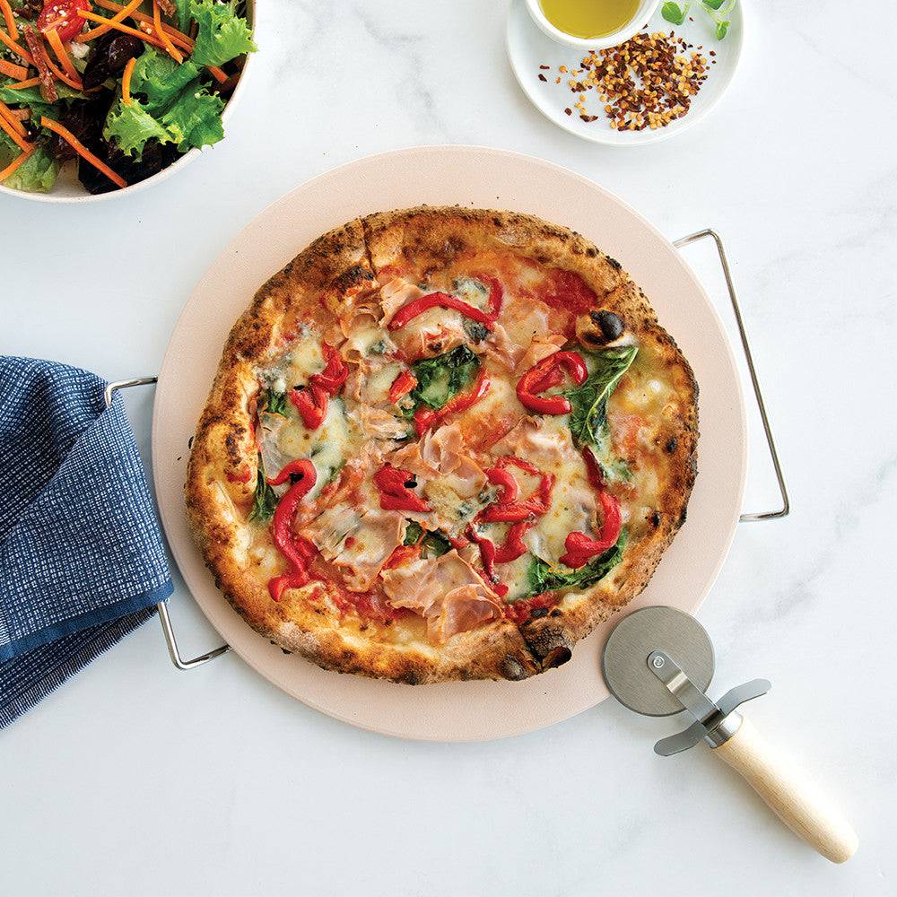 Nordic Ware 13 Inch Pizza Stone Set