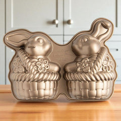 Nordic Ware Bunny In A Basket 3D Cake Pan