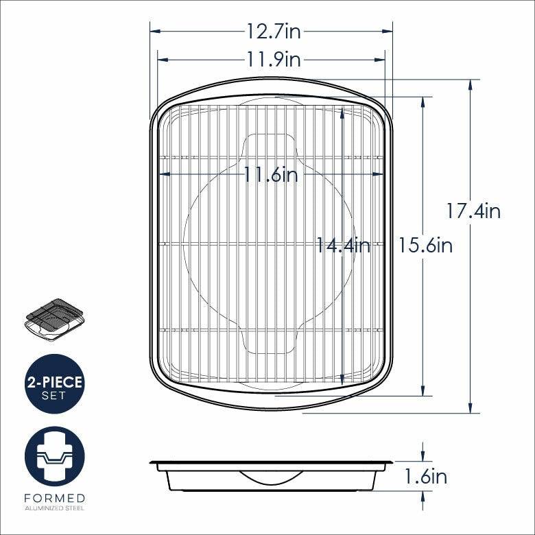 Nordic Ware Oven Crisp Baking Tray