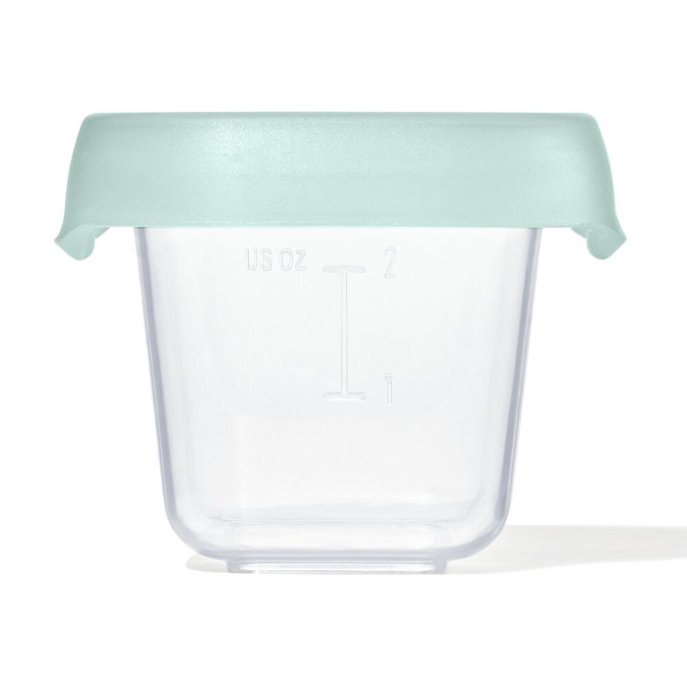 OXO 12 Piece Baby Blocks Food Storage Container Set | Opal