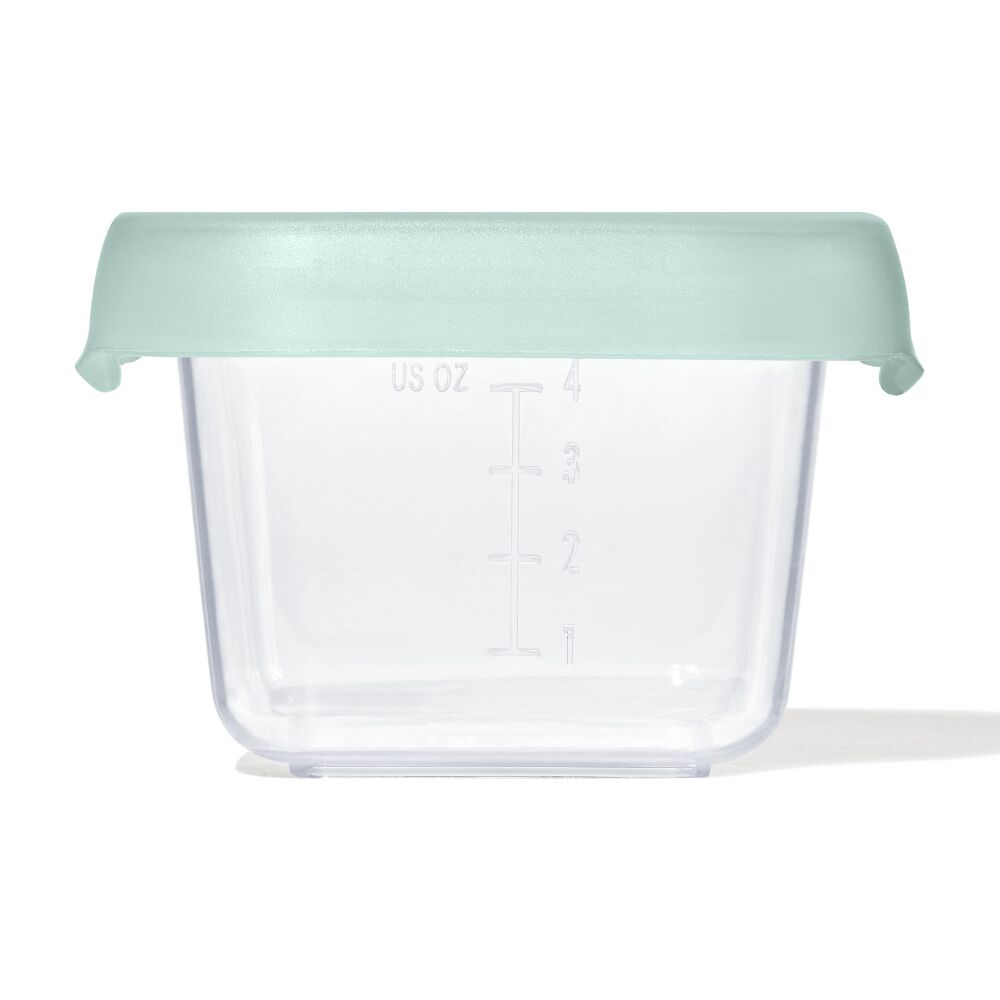 OXO 12 Piece Baby Blocks Food Storage Container Set | Opal