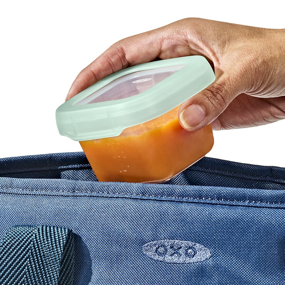 OXO 12 Piece Baby Blocks Food Storage Container Set | Opal