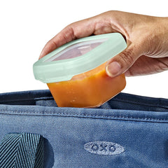 OXO 12 Piece Baby Blocks Food Storage Container Set | Opal