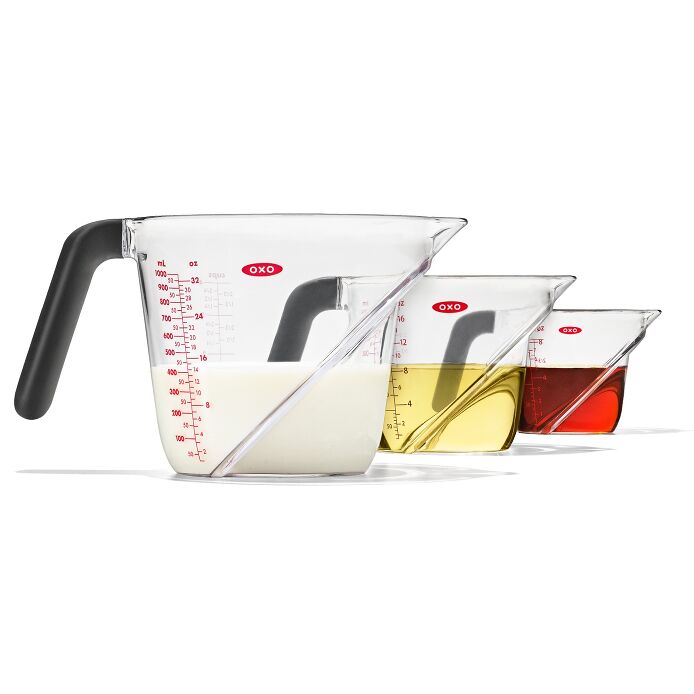 OXO 3 Piece Angled Measuring Cup Set