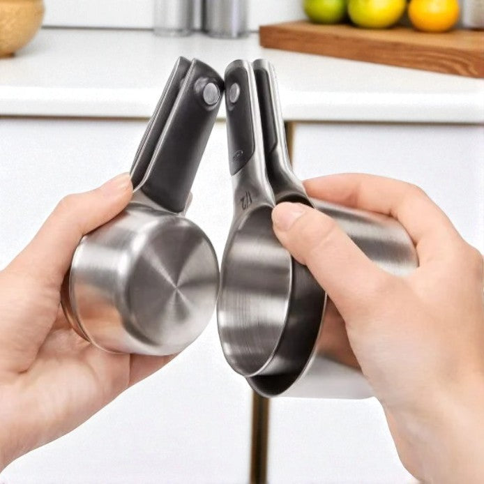 OXO 4 Piece Stainless Steel Measuring Cups