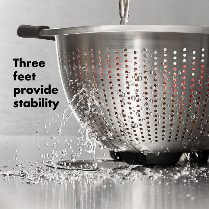 OXO 5 Quart Stainless Steel Colander