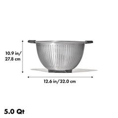 OXO 5 Quart Stainless Steel Colander