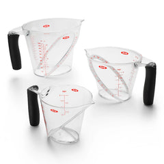 OXO Angled Measuring Cup and Stainless Steel Spoon Gift Set