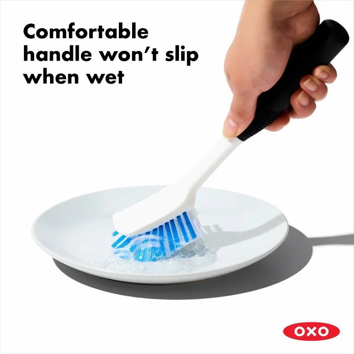 OXO Dish Brush With Scraper