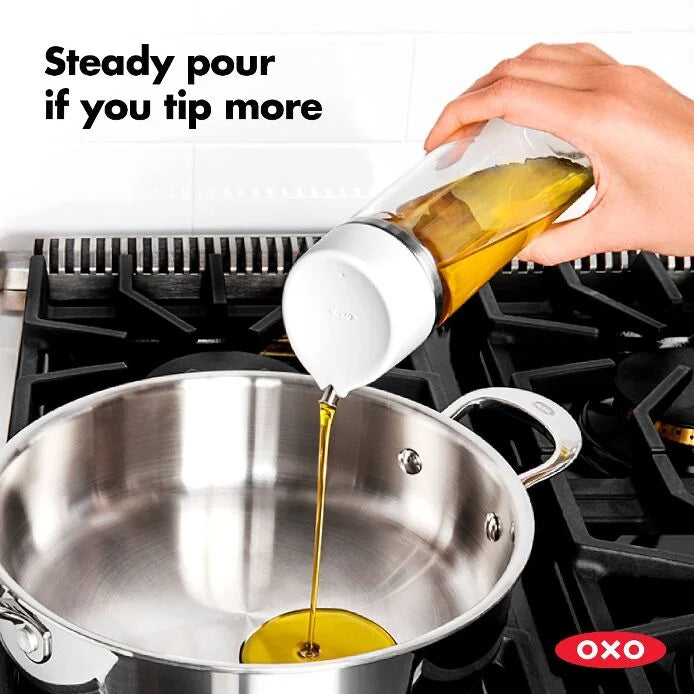 OXO Precision Pour Glass Oil Dispenser Set 12 oz