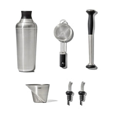 OXO Steel 6 Piece Barware Set