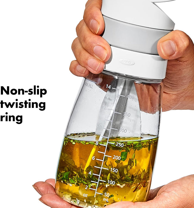 OXO Twist & Pour Salad Dressing Mixer