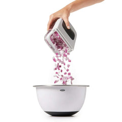 OXO Vegetable Chopper With Easy Pour Opening