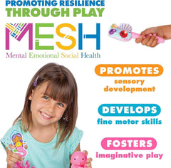 Ocean Mermaid Sensory Bin Play Sand Foam for Kids Toddlers Scoop Sort Explore