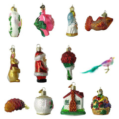 Old World Christmas Bride's Collection | 12 Pc Ornament Box Set