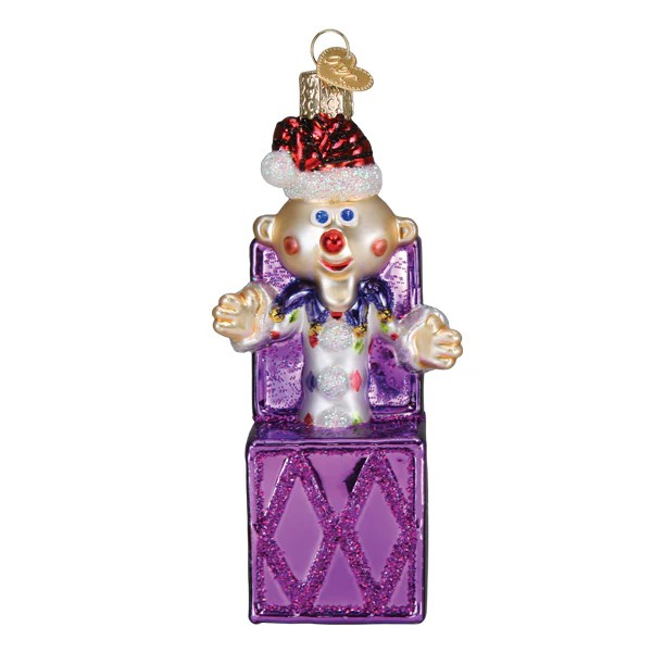 Old World Christmas Charlie-in-the-Box Glass Ornament
