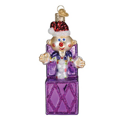 Old World Christmas Charlie-in-the-Box Glass Ornament