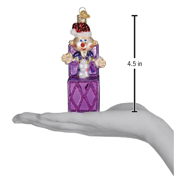 Old World Christmas Charlie-in-the-Box Glass Ornament