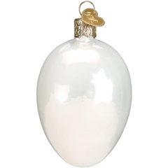 Old World Christmas Deviled Egg Glass Blown Ornament (with OWC Box)