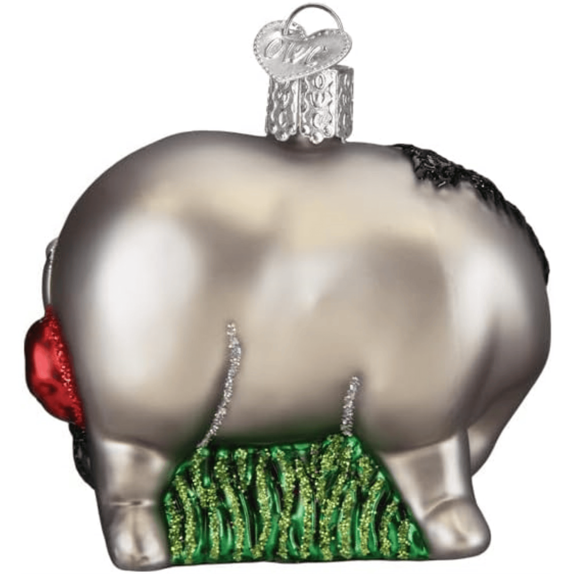 Old World Christmas Eeyore Glass Holiday Ornament