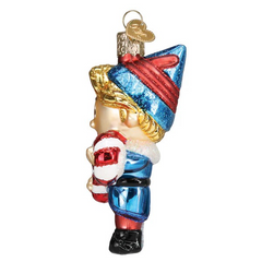 Old World Christmas Hermey the Elf Glass Holiday Ornament