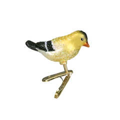 Old World Christmas Miniature Songbird Clip On Blown Glass Ornament (Set of 6)