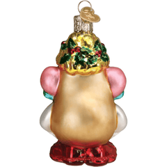 Old World Christmas Mrs. Potato Head Glass Holiday Ornament