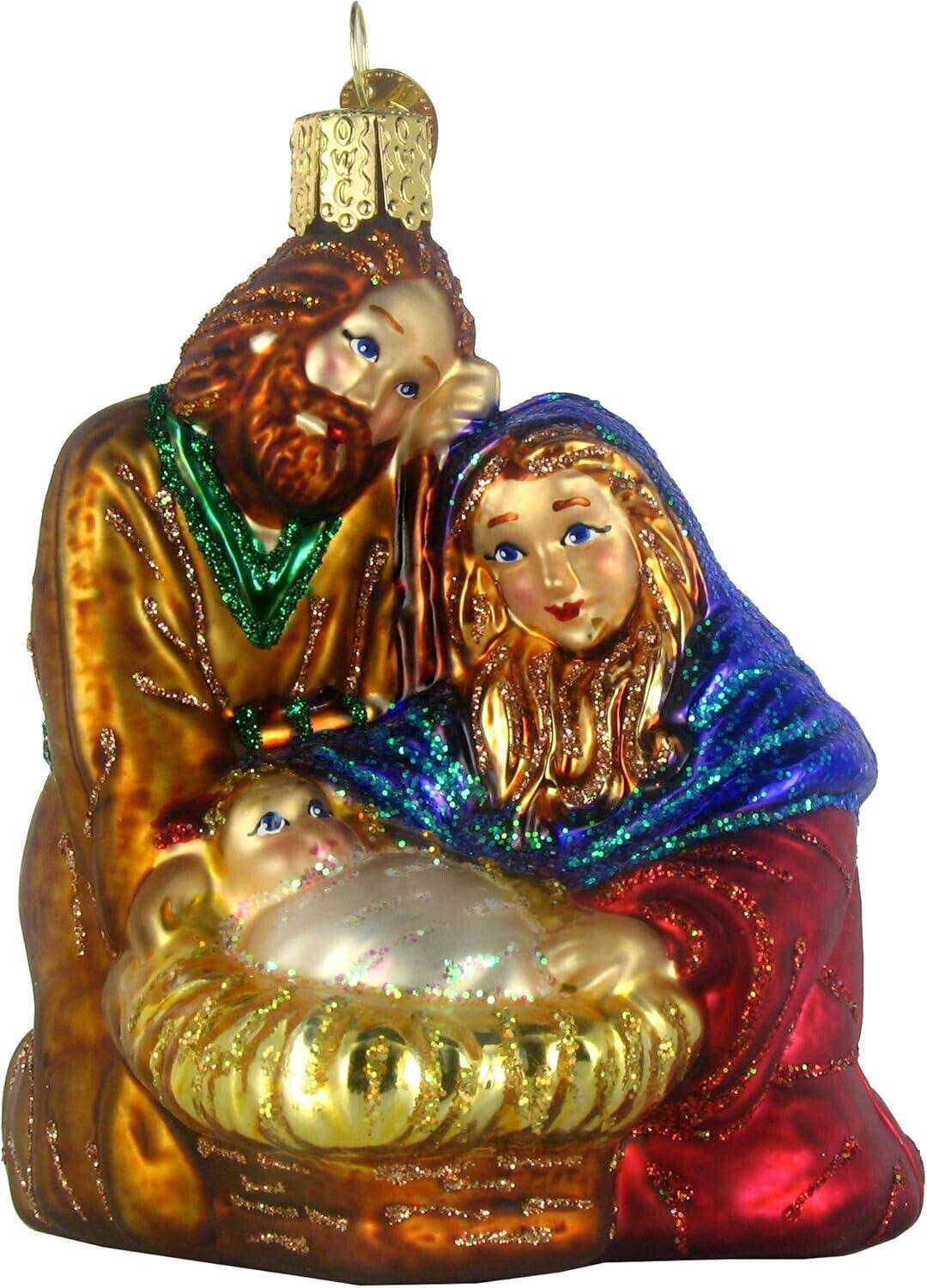 Old World Christmas Nativity Collection | 9pc Ornament Box Set