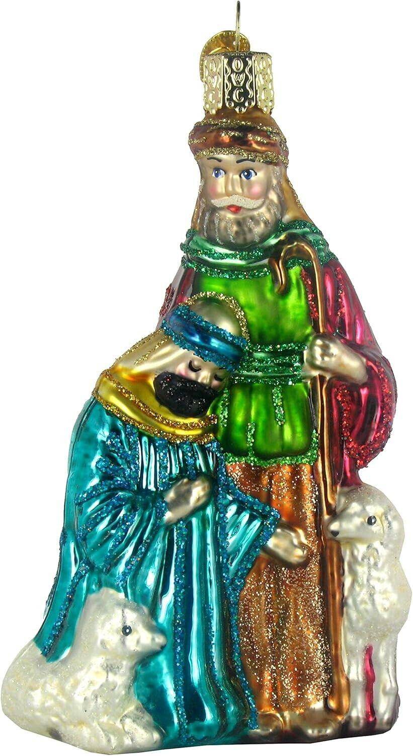 Old World Christmas Nativity Collection | 9pc Ornament Box Set