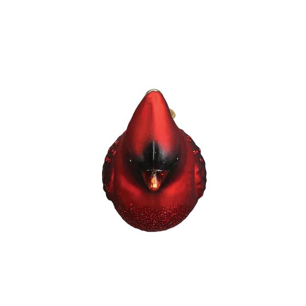 Old World Christmas Northern Red Cardinal Glass Holiday Ornament