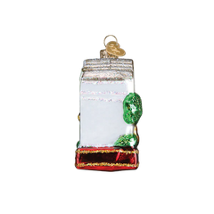 Old World Christmas Rainbow Row Charleston SC Glass Ornament