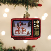 Old World Christmas Rudolph the Red-Nosed Reindeer TV Special Glass Ornament