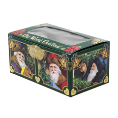 Old World Christmas Stack of Books Glass Ornament (with OWC Box)