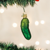 Old World Christmas Sweet Pickle Glass Ornament