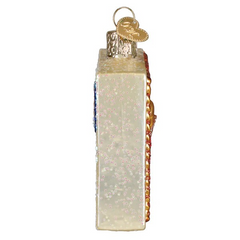 Old World Christmas Texas Postcard Glass Ornament