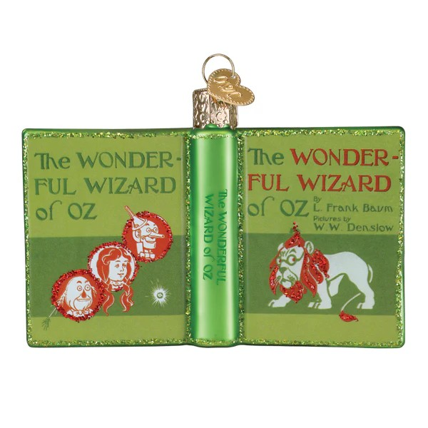 Old World Christmas The Wonderful Wizard of Oz Glass Holiday Ornament