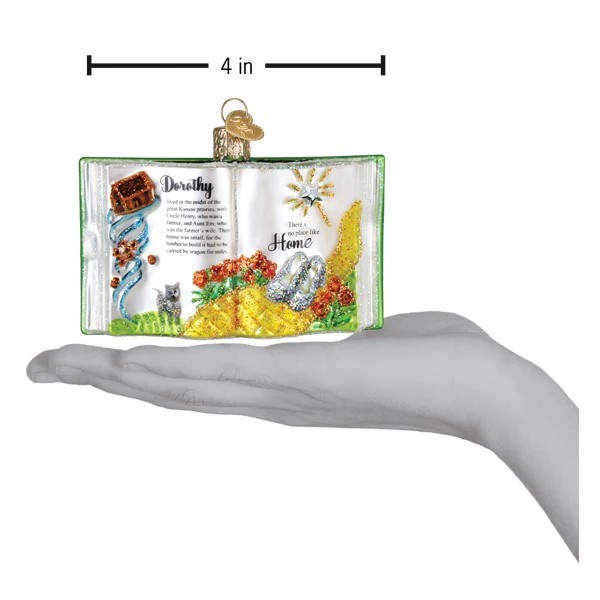 Old World Christmas The Wonderful Wizard of Oz Glass Holiday Ornament