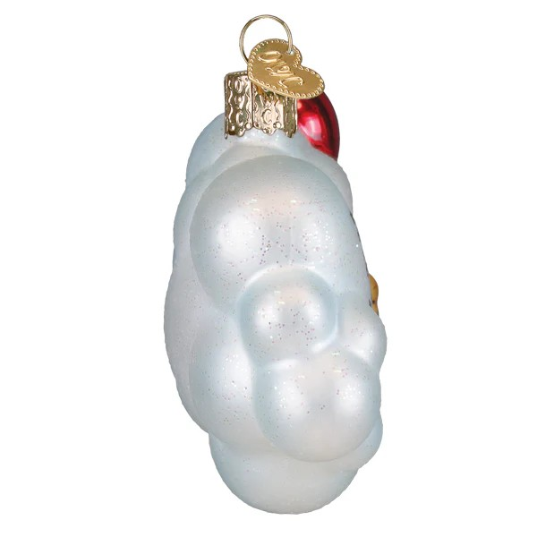 Old World Christmas Winnie And Piglet Together Glass Ornament