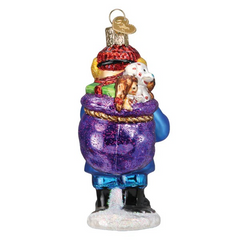 Old World Christmas Yukon Cornelius Glass Ornament