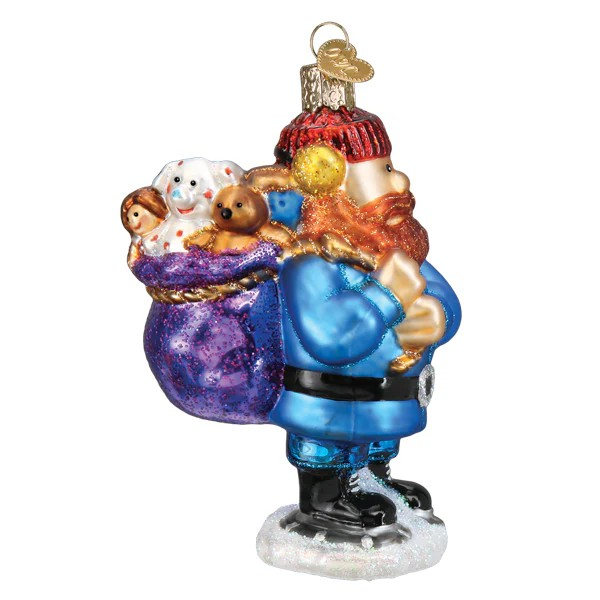 Old World Christmas Yukon Cornelius Glass Ornament