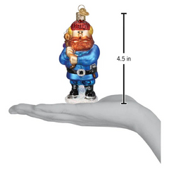 Old World Christmas Yukon Cornelius Glass Ornament