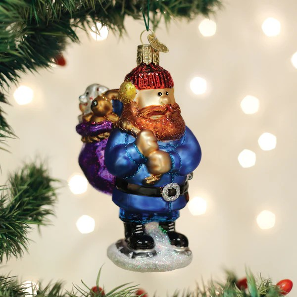 Old World Christmas Yukon Cornelius Glass Ornament