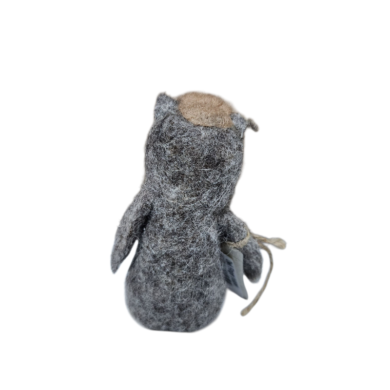Owl Finger Puppet | Handcrafted Felt Figure