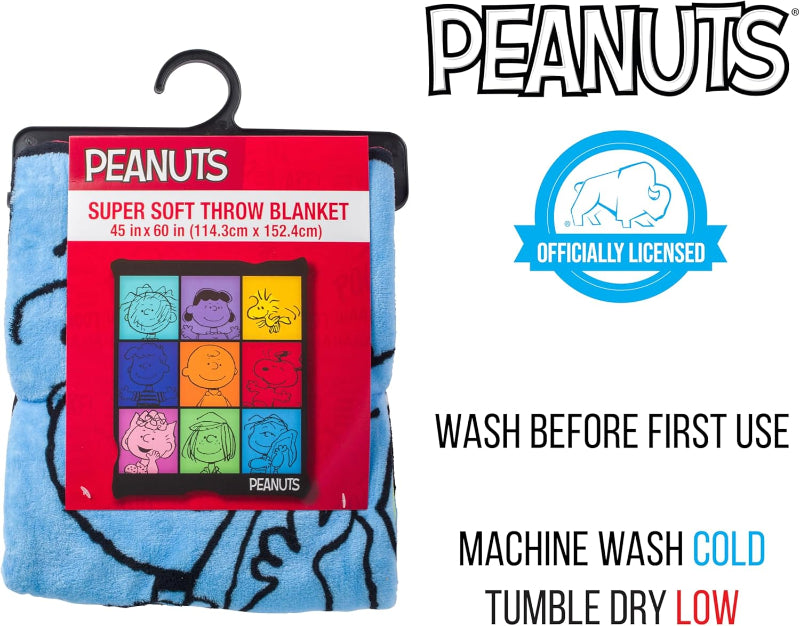Peanuts Fleece Throw Blanket