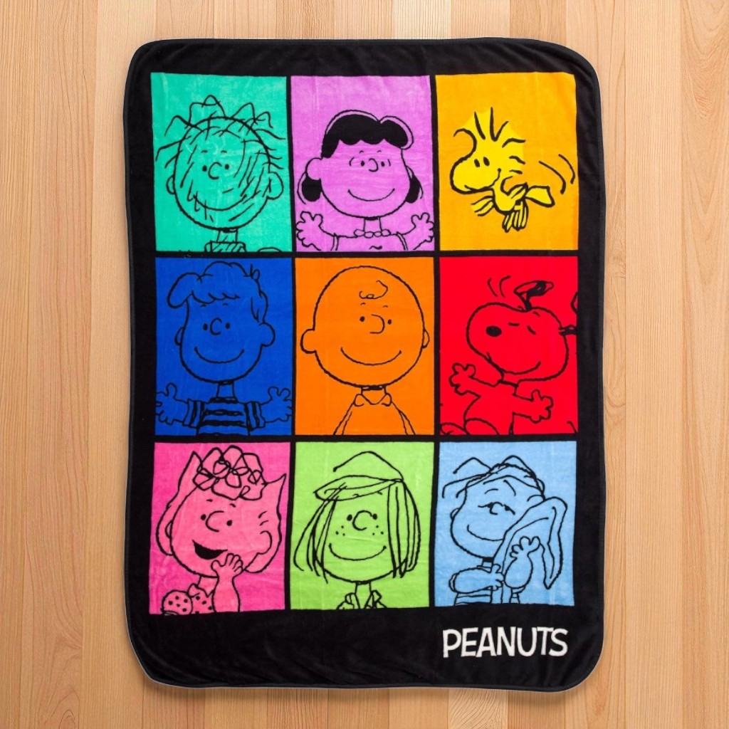 Peanuts Fleece Throw Blanket