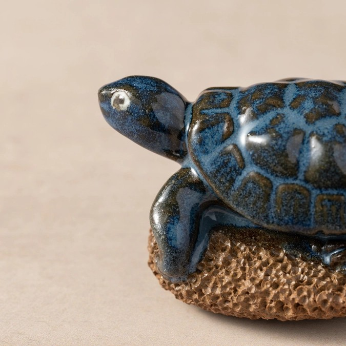 Pedicure Friend | Ceramic Turtle Foot Scrubber