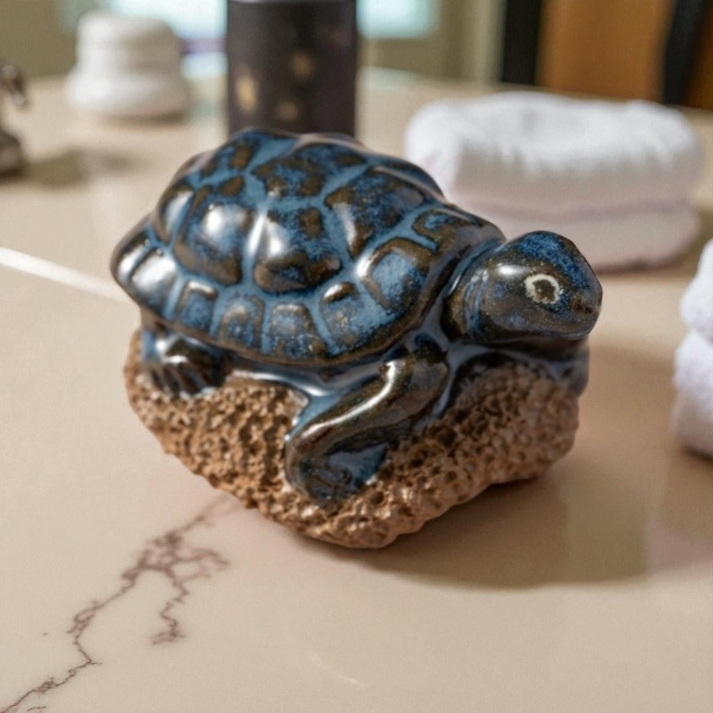 Pedicure Friend | Ceramic Turtle Foot Scrubber