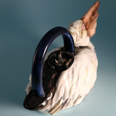 Pelican Teapot | Hand-Painted Ceramic