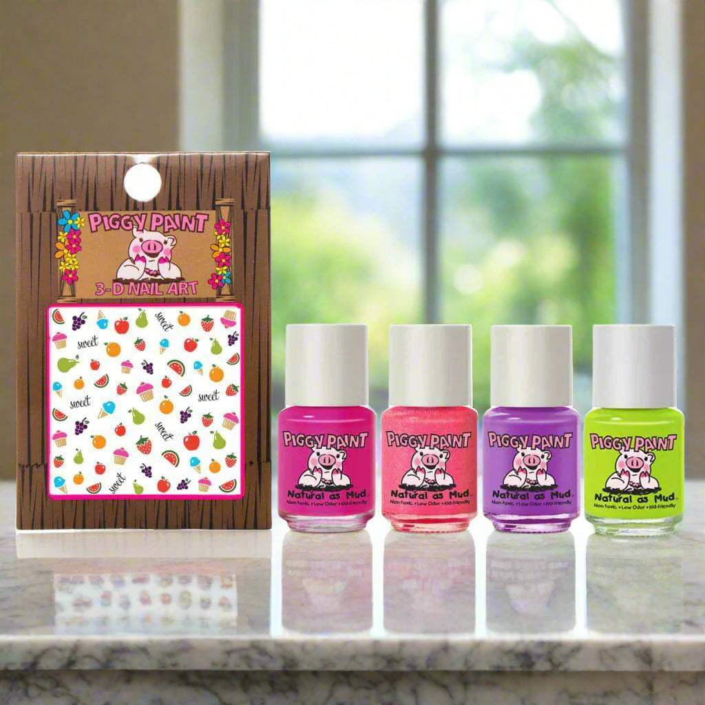 Piggy Paint Nail Polish Gift Set Cutie Fruity