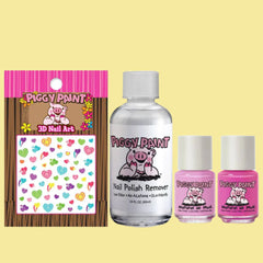 Piggy Paint Nail Polish Gift Set Perfectly Pink